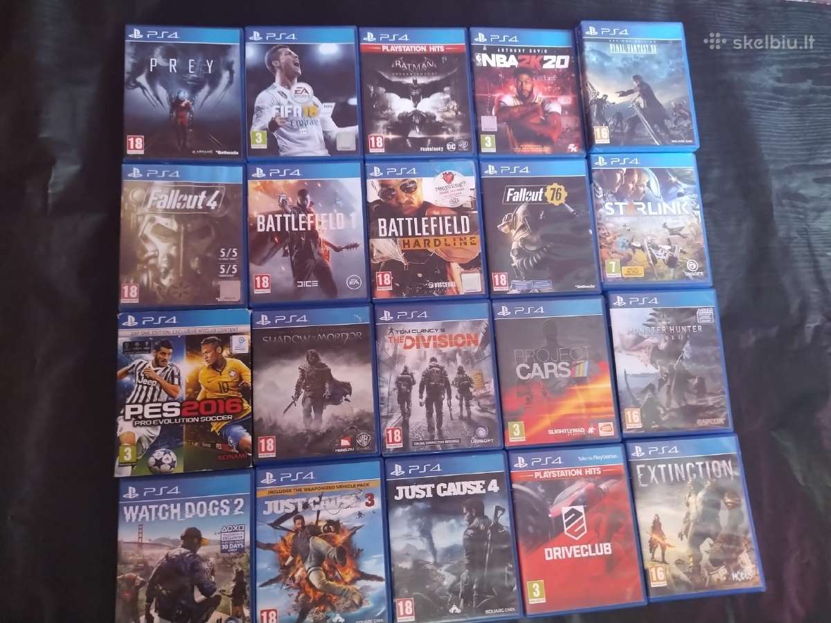 Playstation 4 žaidimai iki 10 eurų atnaujinta