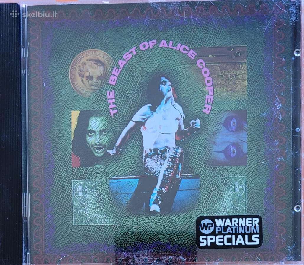 CD Alice Cooper. The best of Alice Cooper. 1989