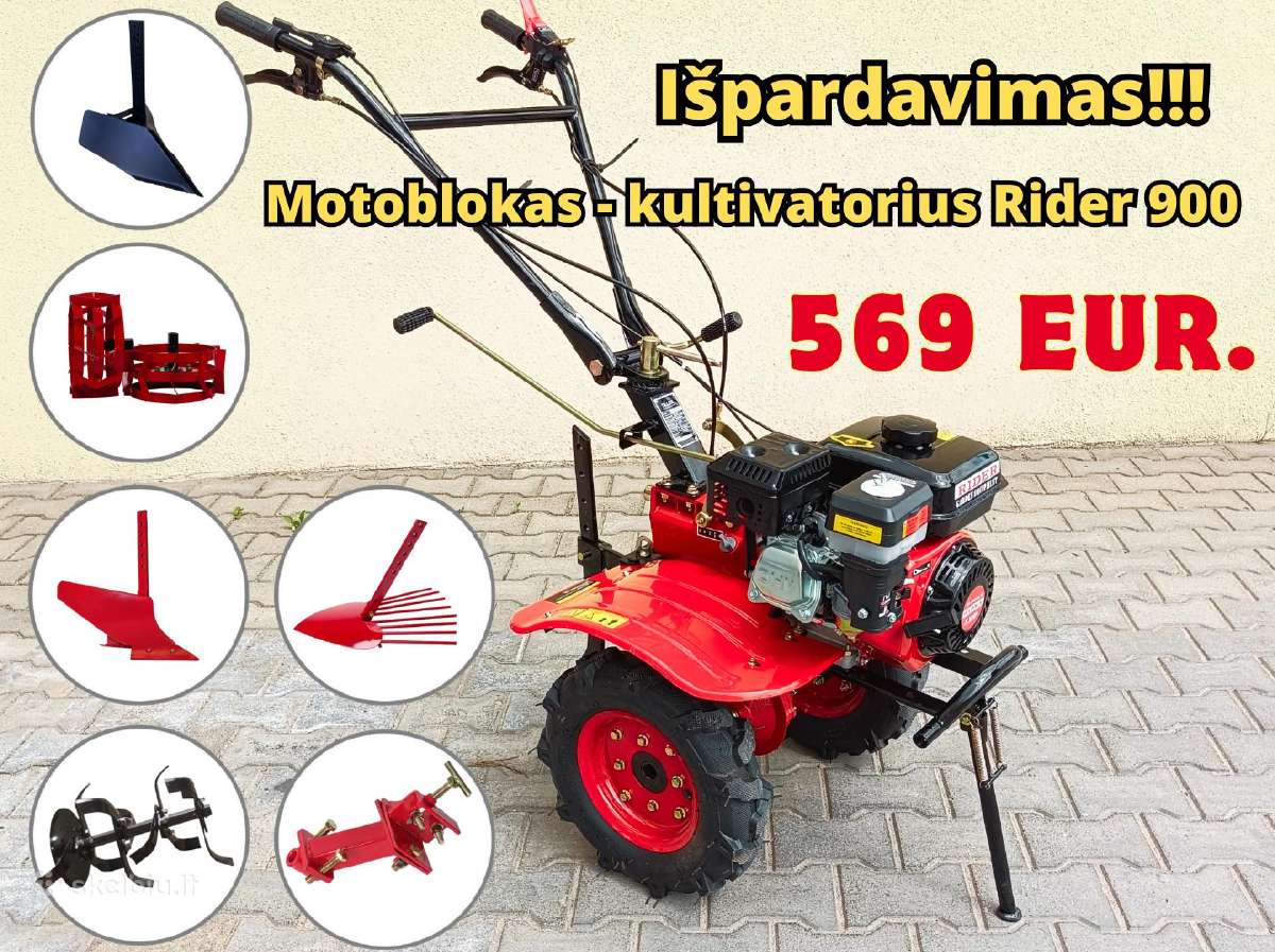 Motoblokas - Kultivatorius Super kaina!