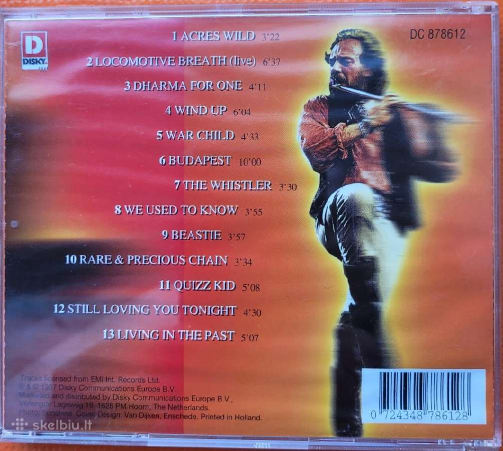CD Jethro Tull. A Jethro Tull Collection. 1997 - nuotraukos Nr. 2
