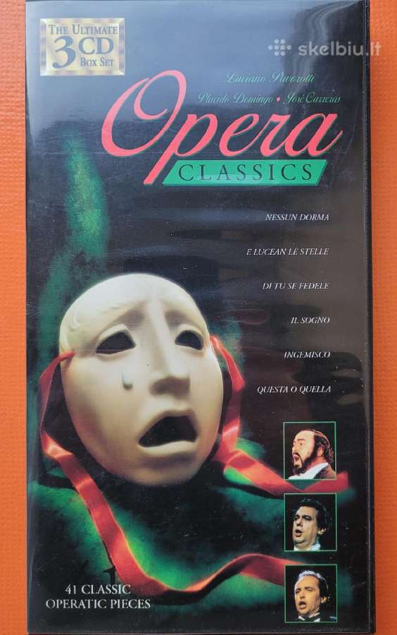 3 CD rinkinys Opera Classics. 1997