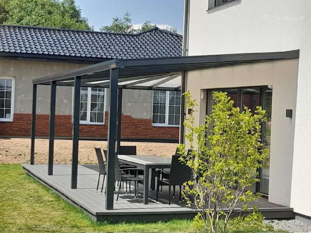 Aliuminio profilio stoginės terasoms - nuotraukos Nr. 11
