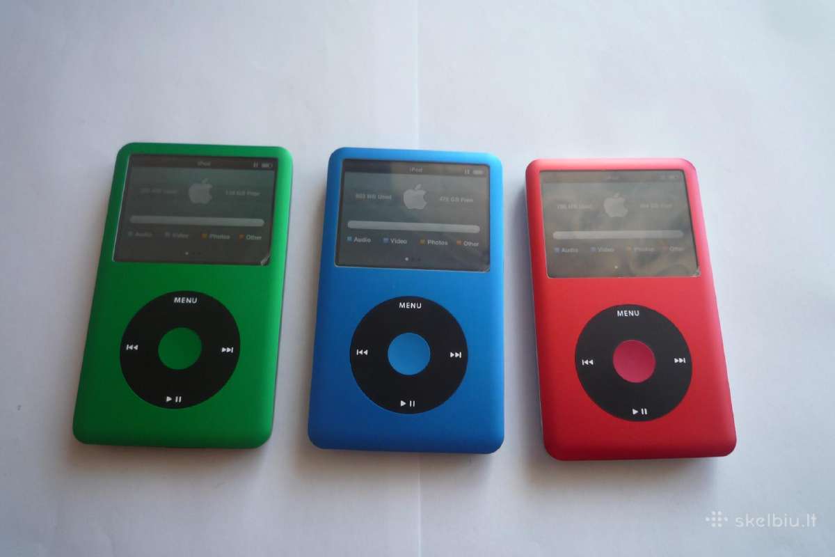 iPod classic 7th 512gb SSD ir 6th 128gb SSD - nuotraukos Nr. 4
