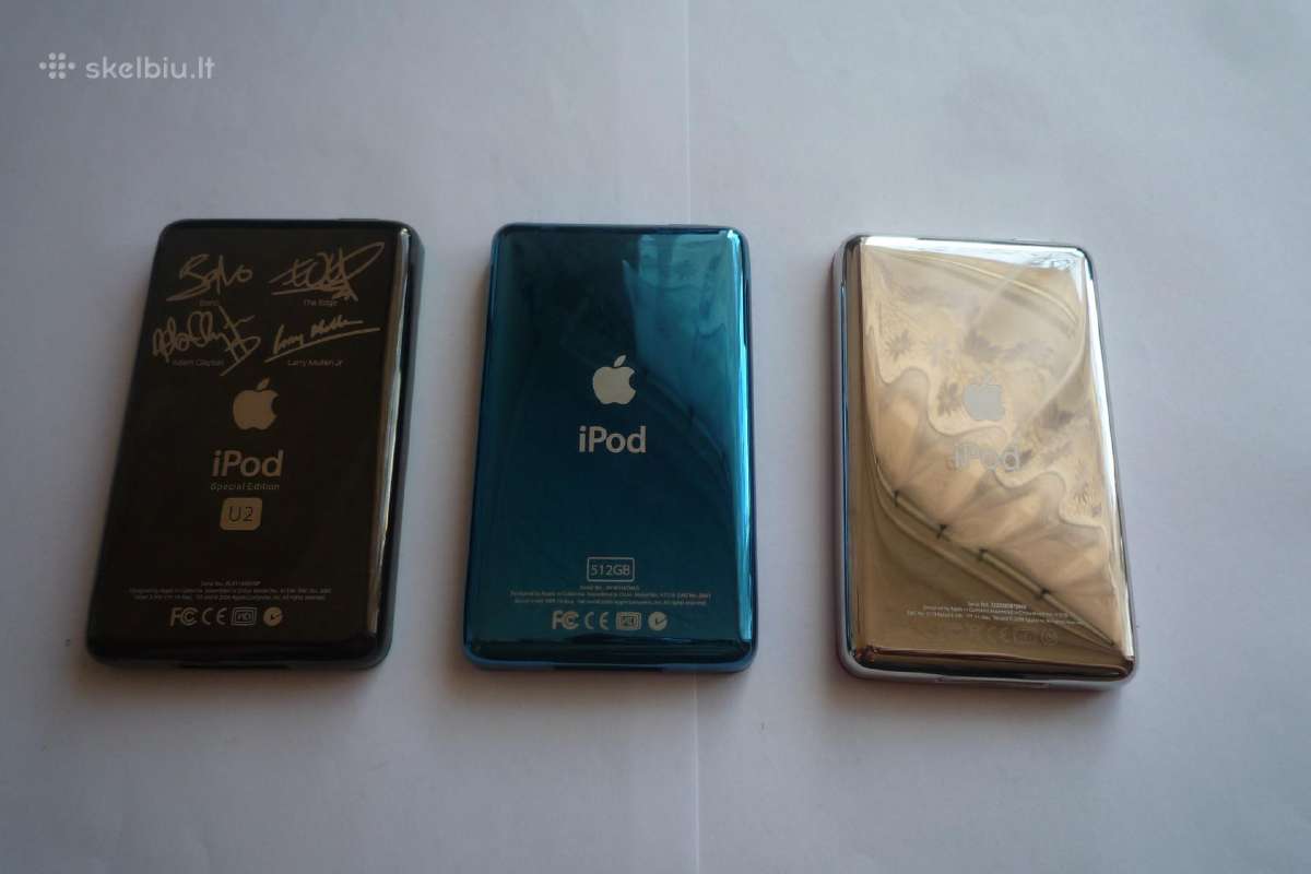 iPod classic 7th 512gb SSD ir 6th 128gb SSD - nuotraukos Nr. 6