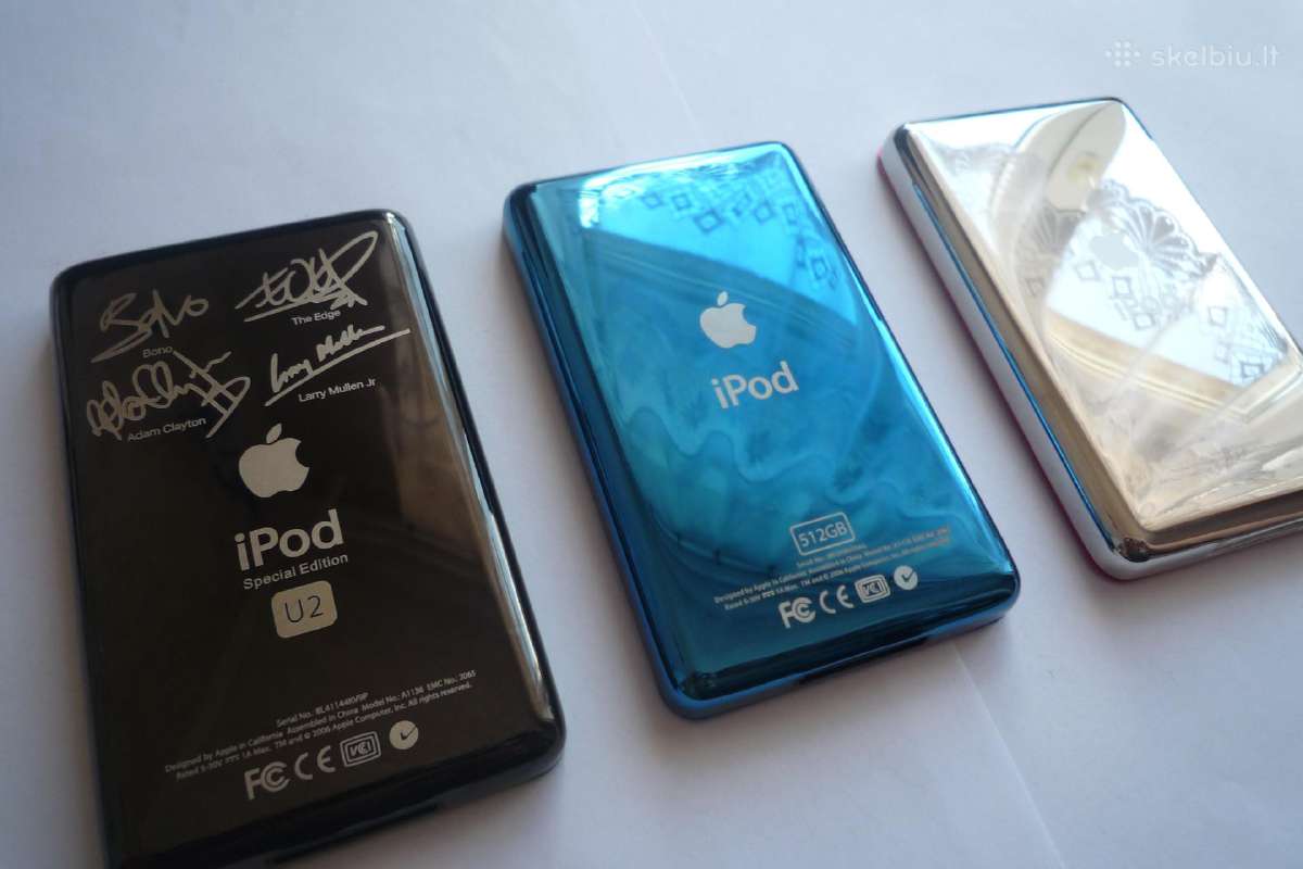iPod classic 7th 512gb SSD ir 6th 128gb SSD - nuotraukos Nr. 7
