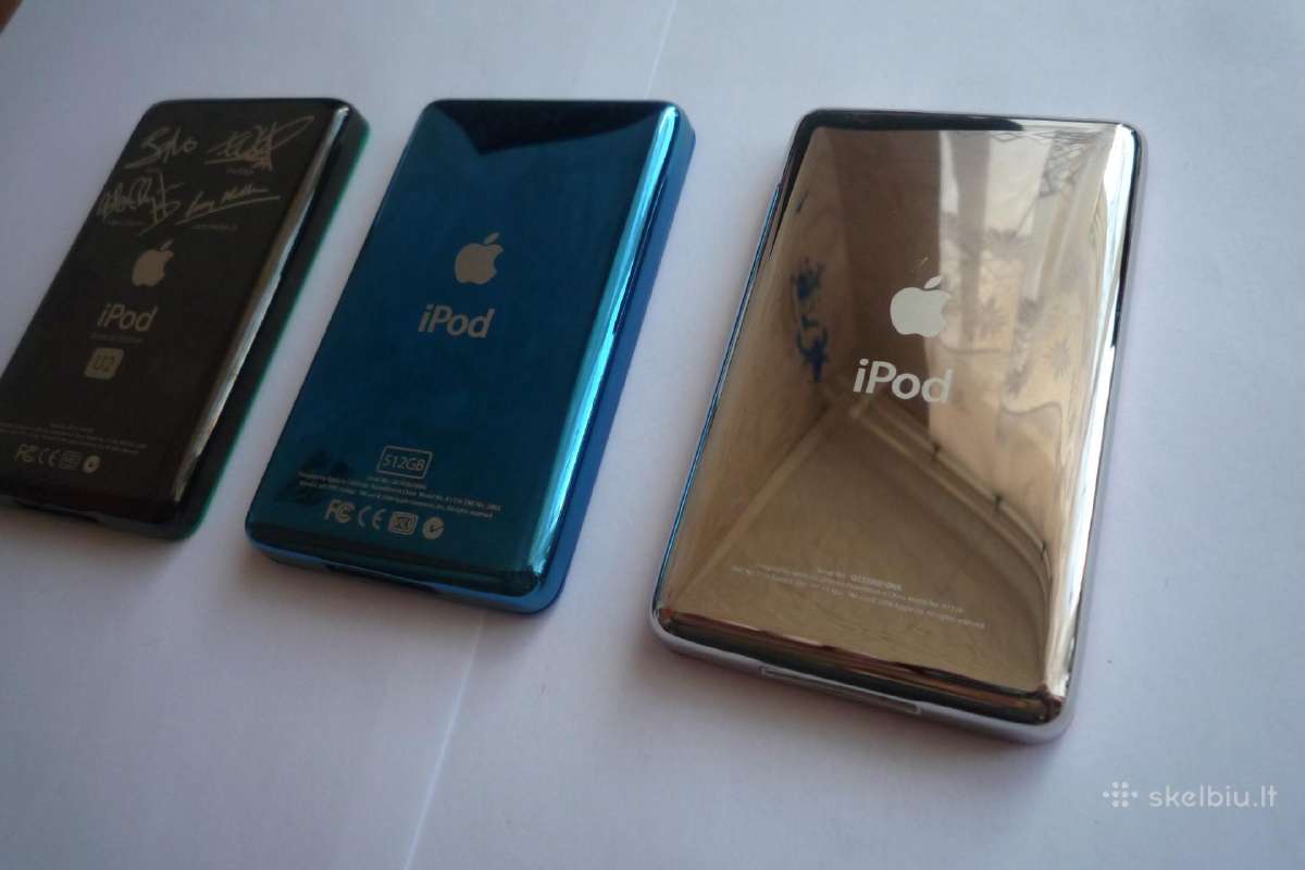 iPod classic 7th 512gb SSD ir 6th 128gb SSD - nuotraukos Nr. 8