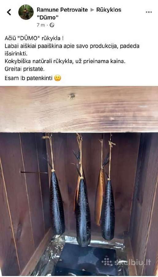 Rūkyklos "Dūmo" nuo 199 Eur. - nuotraukos Nr. 12
