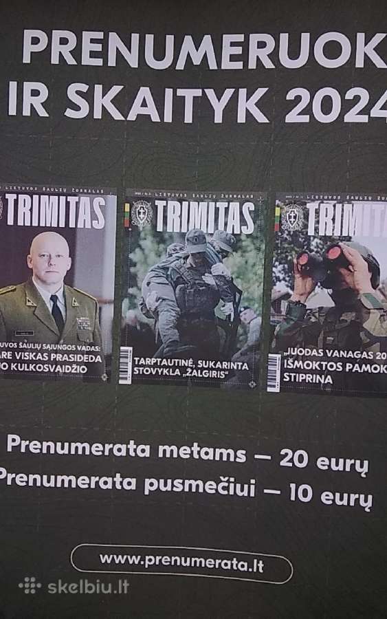Žurnalai Trimitas 2024 nr.6,5,7,8,10 - nuotraukos Nr. 2