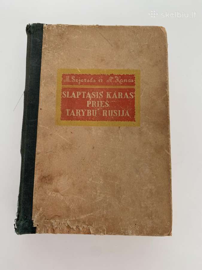 Knyga Slaptasis karas prieš Tarybų Rusiją
