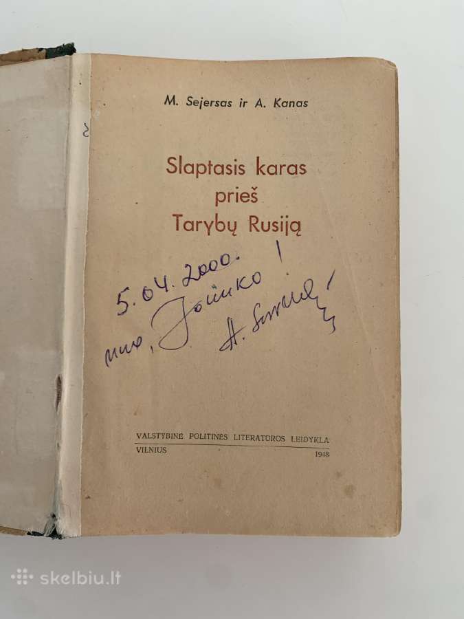 Knyga Slaptasis karas prieš Tarybų Rusiją - nuotraukos Nr. 5