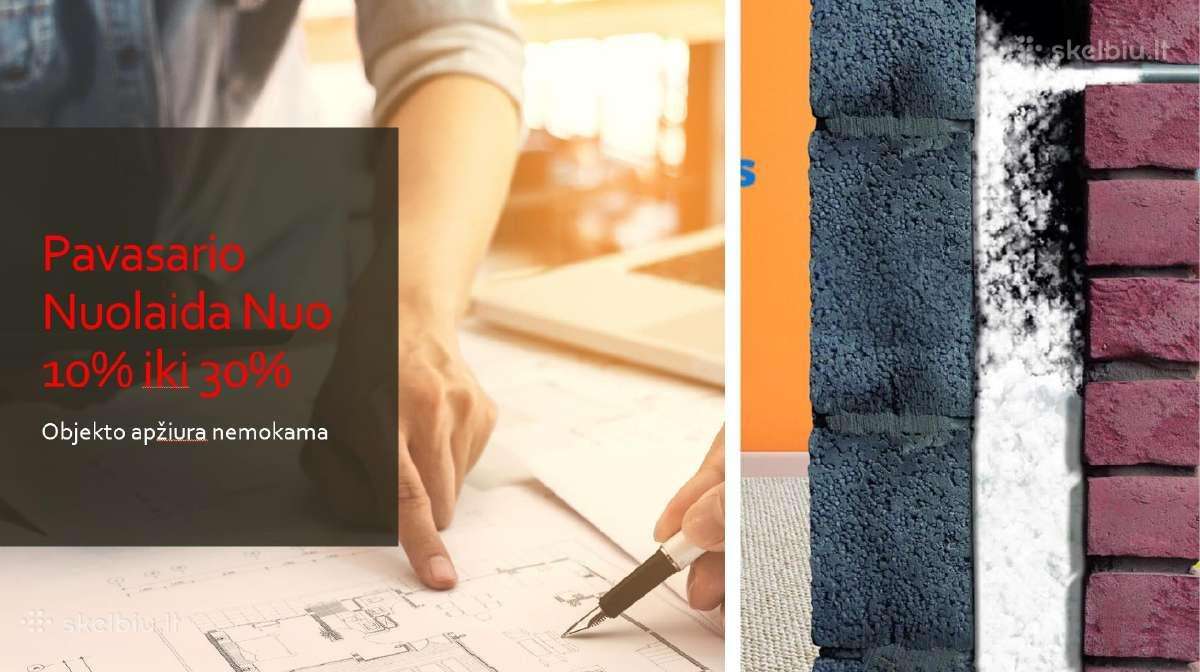 Šiltinimas Biria vata poliuretanu Termoputa - nuotraukos Nr. 6