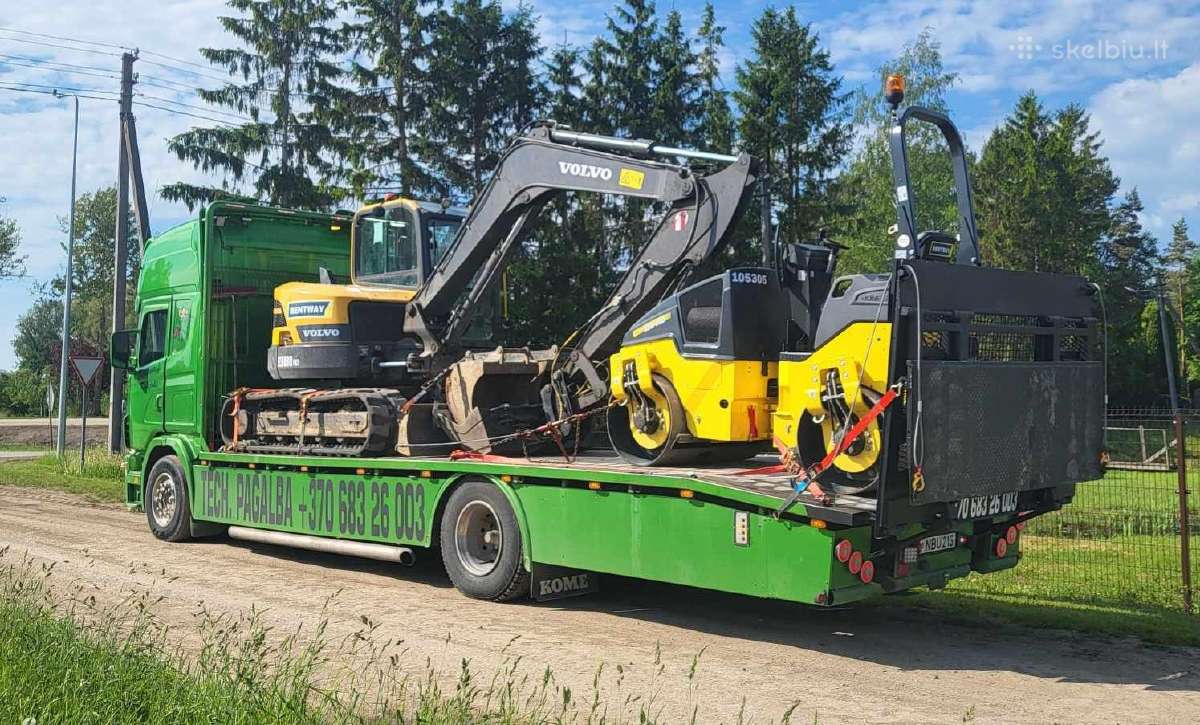 Sunkiasvores ir žemes ūkio technikos pervezimas: - nuotraukos Nr. 11