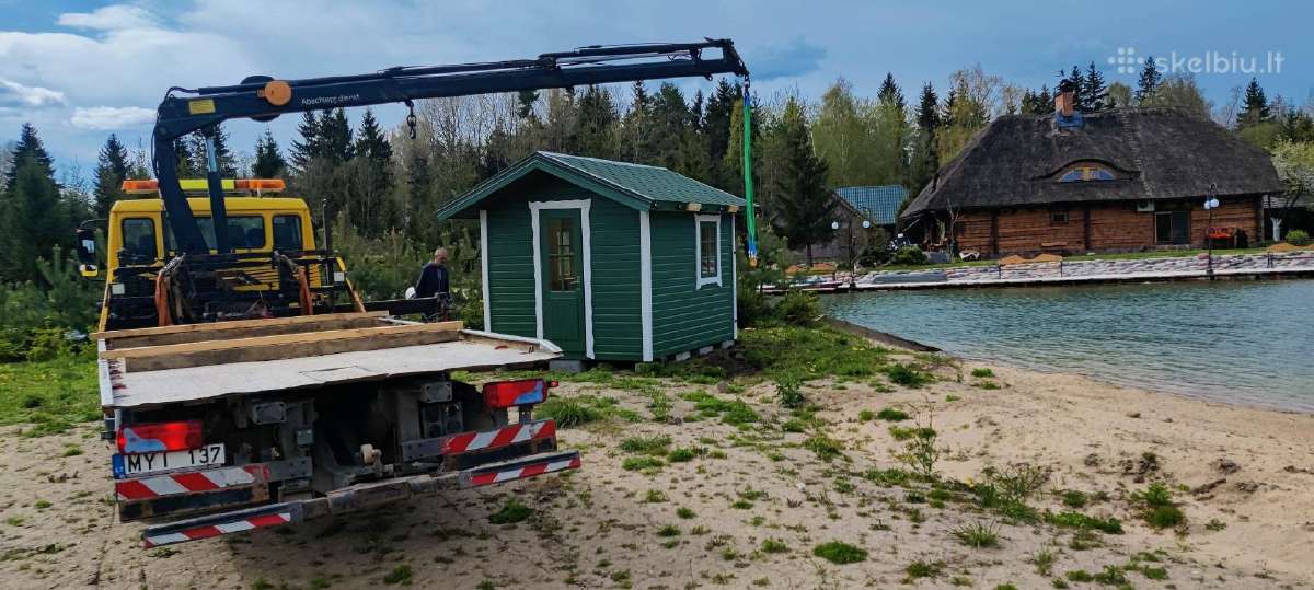 Sunkiasvores ir žemes ūkio technikos pervezimas: - nuotraukos Nr. 14