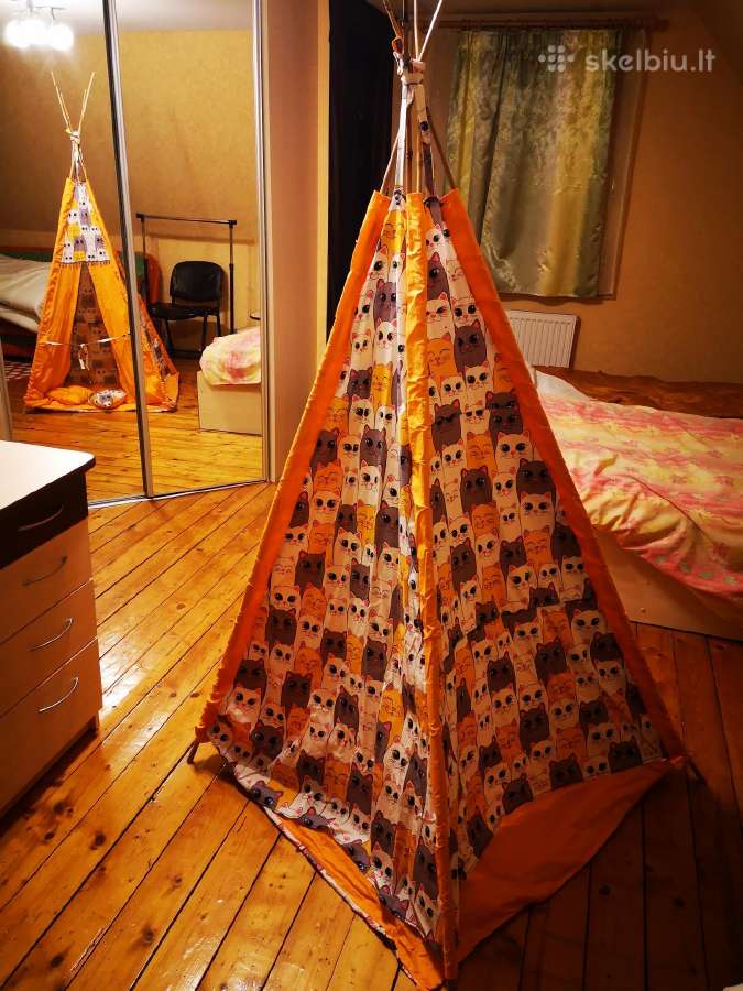 Vaikų palapinė tipis