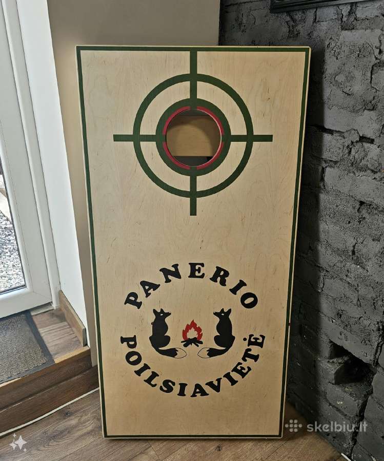 Cornhole Žaidimas su Jūsų pasirinkta spauda - nuotraukos Nr. 15