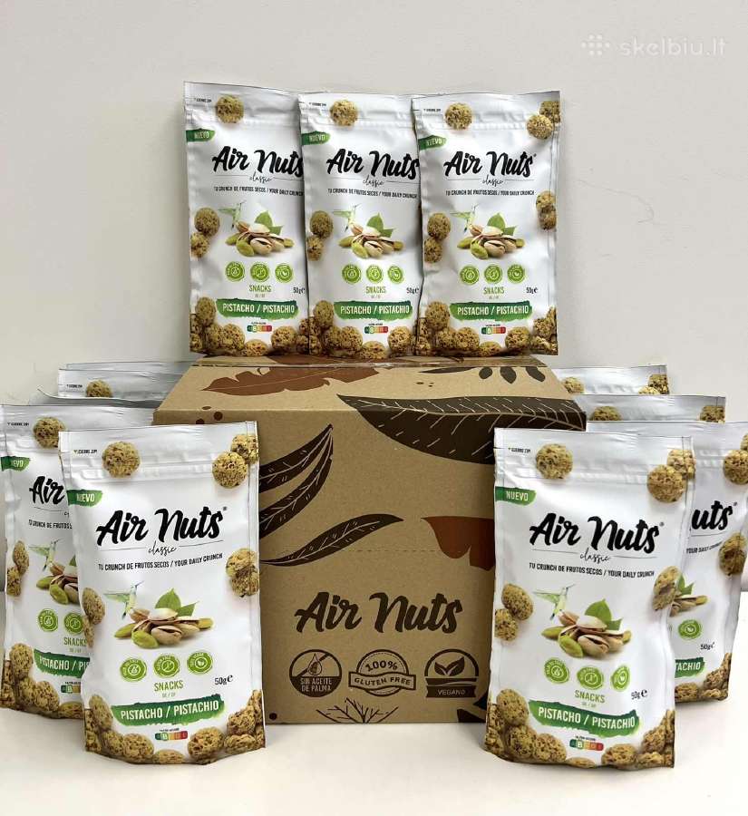 Sveikas riešutų užkandis Air Nuts - nuotraukos Nr. 10