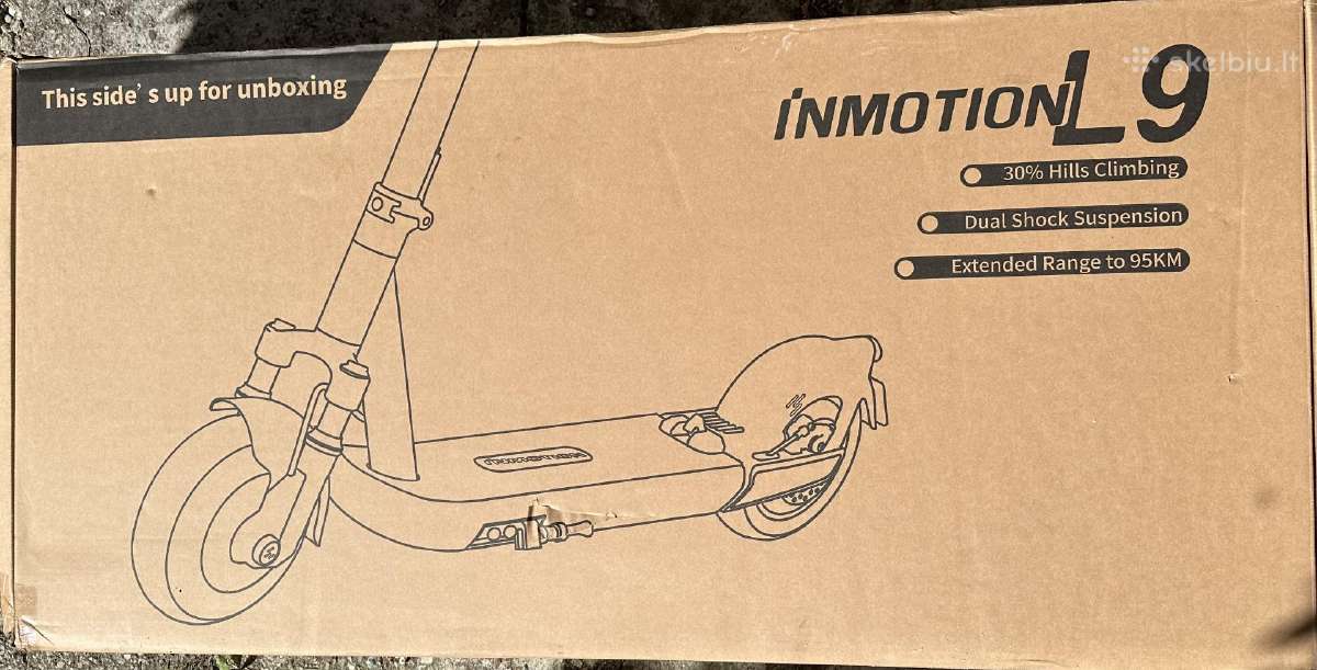 Inmotion L9 elektrinis paspirtukas - nuotraukos Nr. 4