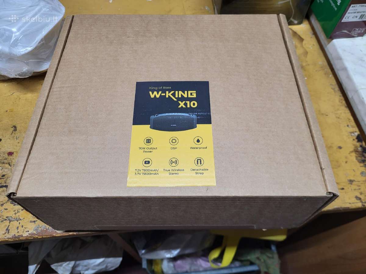 W-king X10 nešiojama Bluetooth kolonėlė 70w - nuotraukos Nr. 10