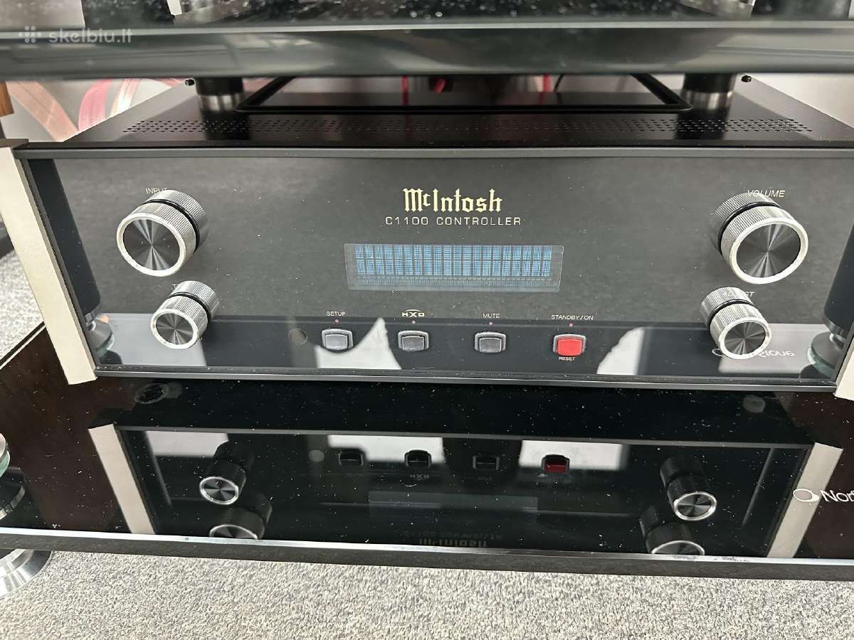 Mcintosh C1100 tube Pre-amp C1100c +C1100t - nuotraukos Nr. 12