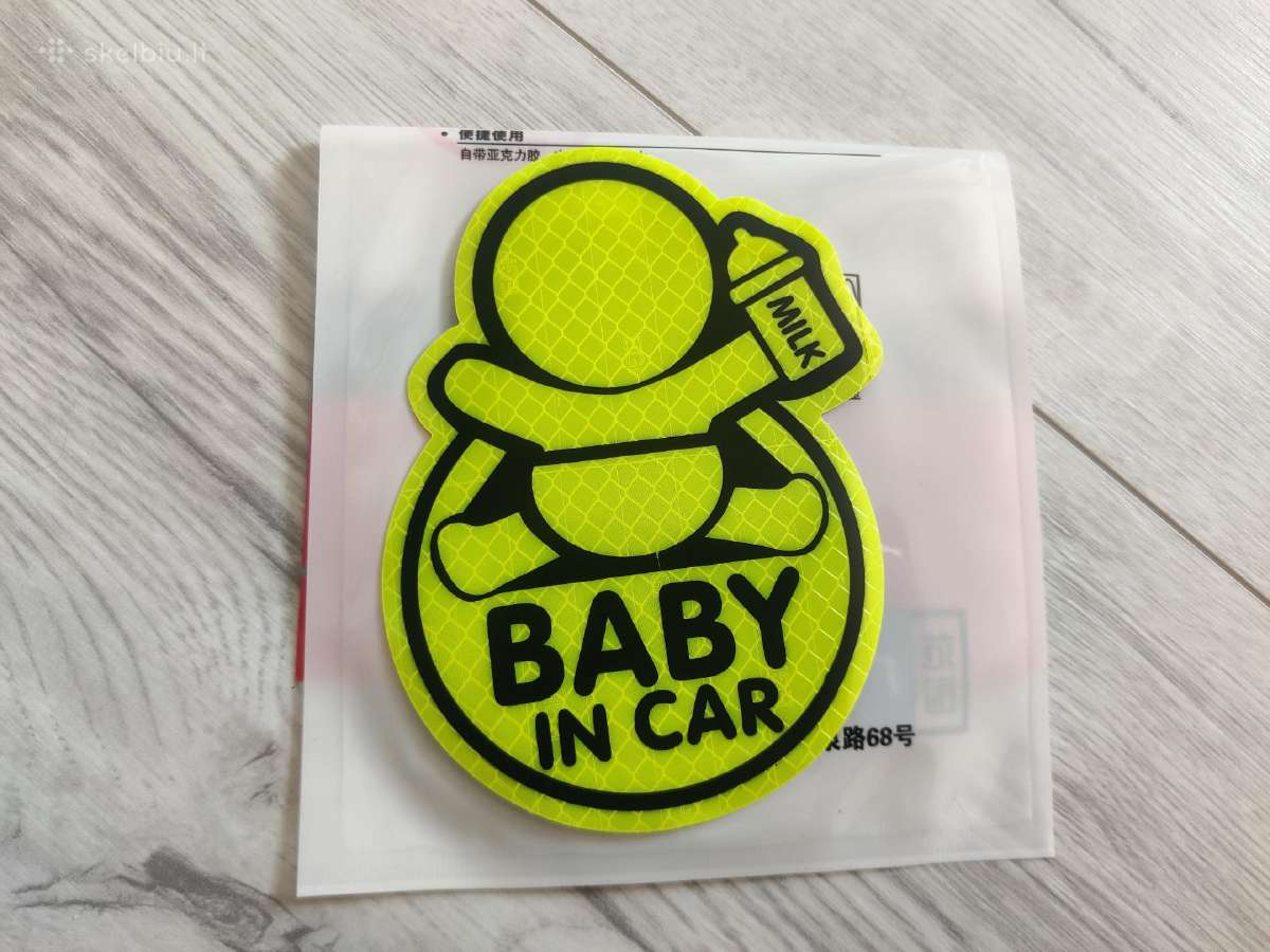 Lipdukai ant automobilio turintiems vaikų - nuotraukos Nr. 2