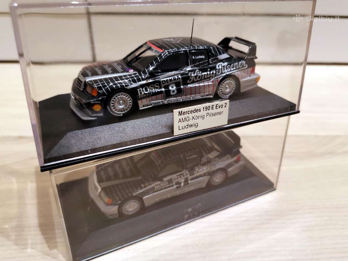 1:43 Dtm lenktynių automobilių modeliai Minichamps - nuotraukos Nr. 7