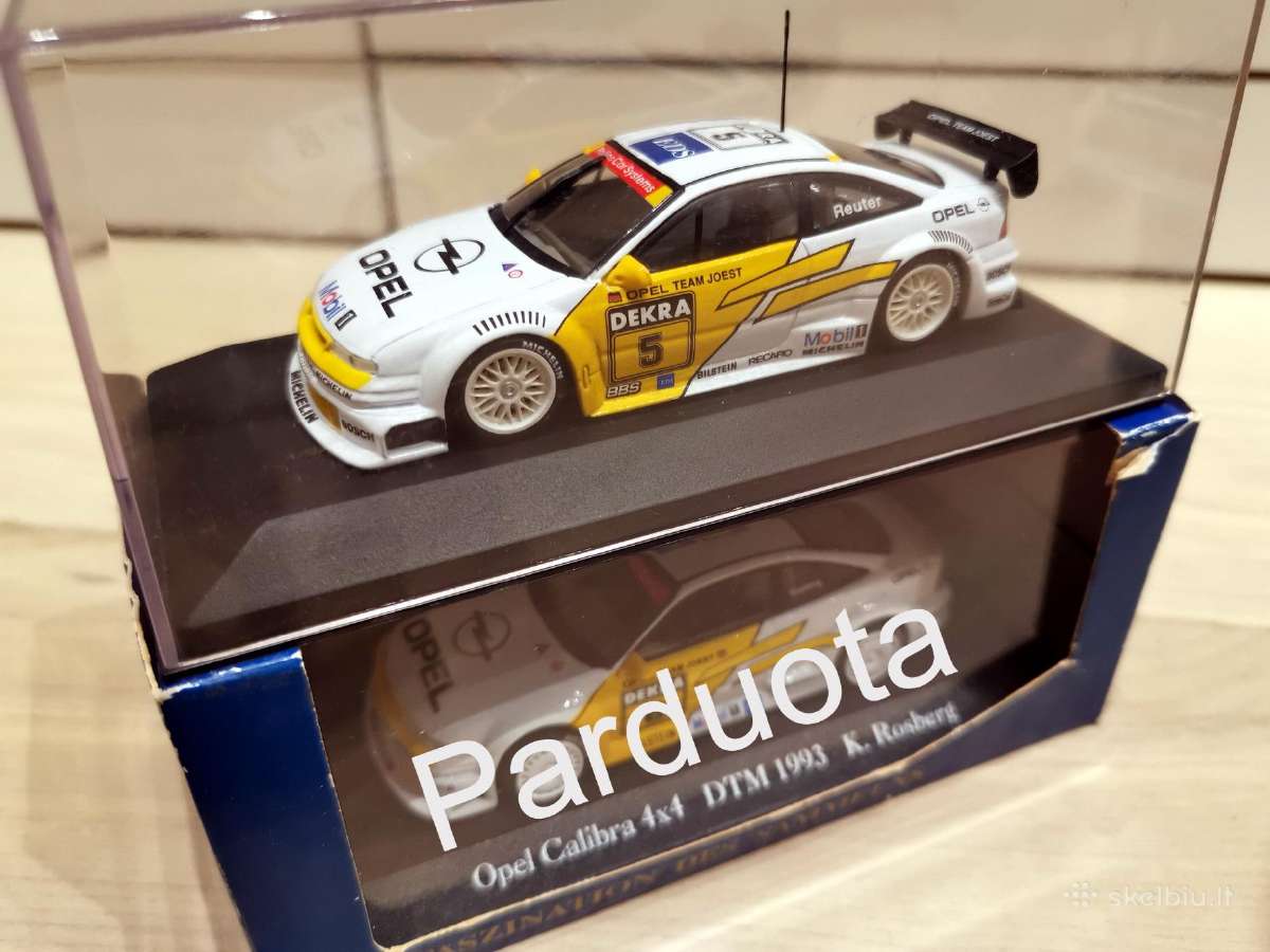 1:43 Dtm lenktynių automobilių modeliai Minichamps - nuotraukos Nr. 12