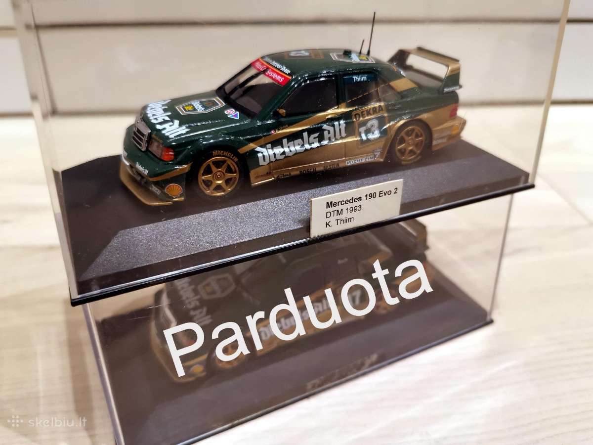 1:43 Dtm lenktynių automobilių modeliai Minichamps - nuotraukos Nr. 14