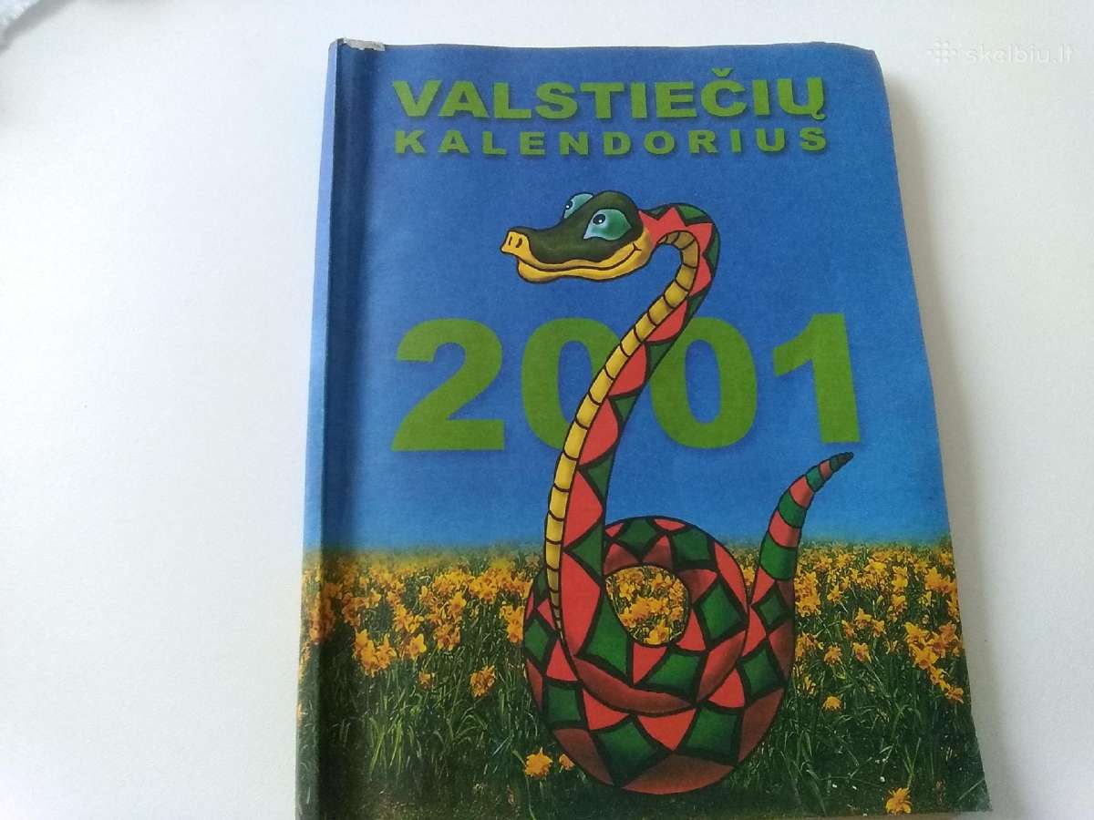Valstiečių kalendorius2001m.