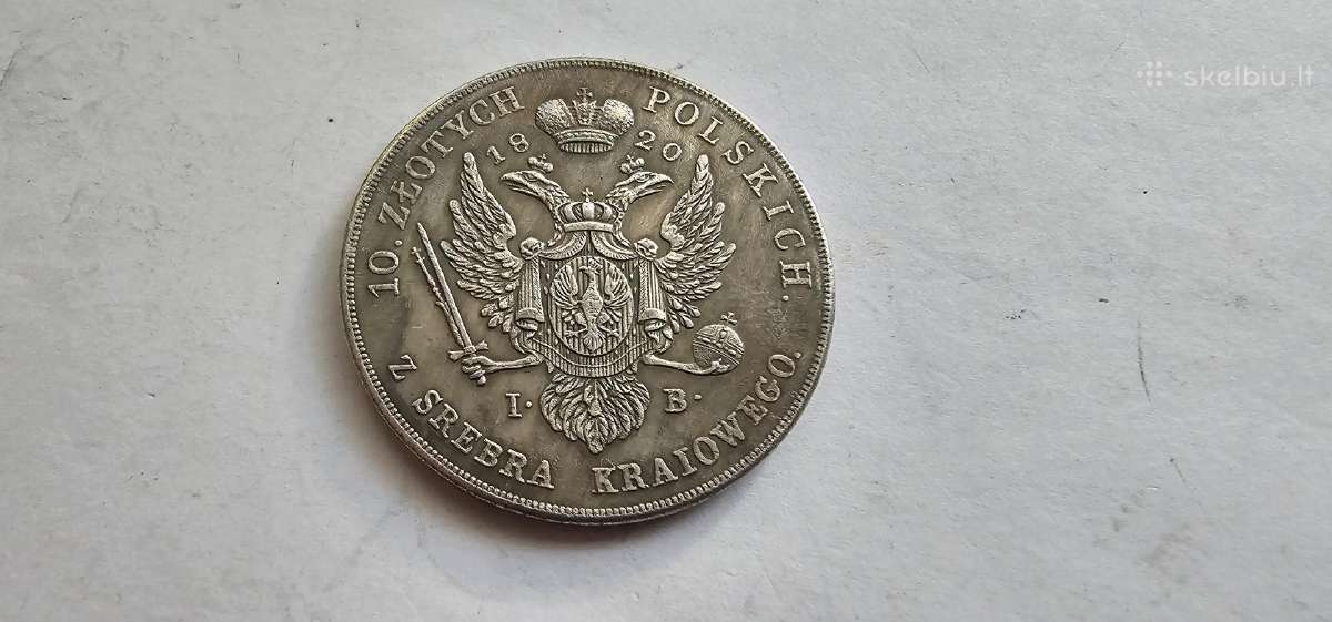 1820 10 zlotu - nuotraukos Nr. 2