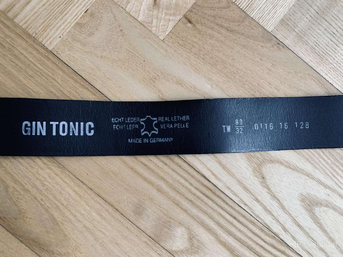 Labai geros bukles Gin Tonic dirzas - nuotraukos Nr. 4