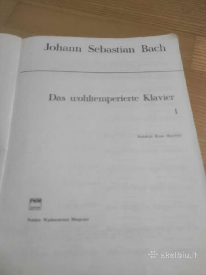 J.s.bachas Gerai temperuotas klavyras - nuotraukos Nr. 2