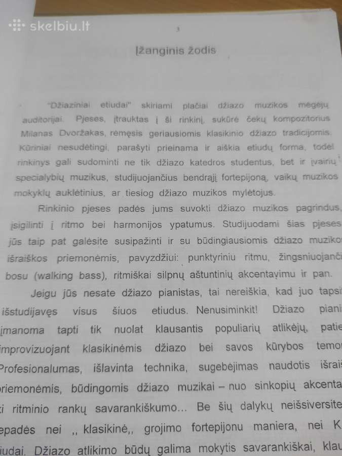 Natos fortepijonui - nuotraukos Nr. 4