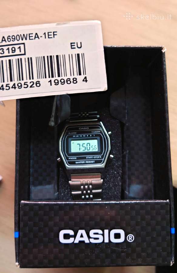 Casio vintažinis moteriškas rankinis laikrodis - nuotraukos Nr. 3