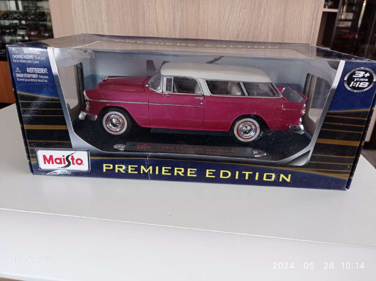 Chevrolet nomad 1955m. 1:18
