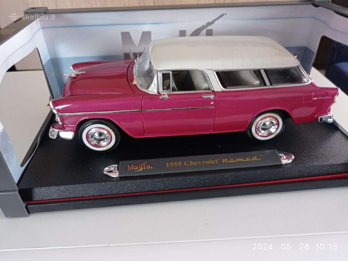 Chevrolet nomad 1955m. 1:18 - nuotraukos Nr. 6