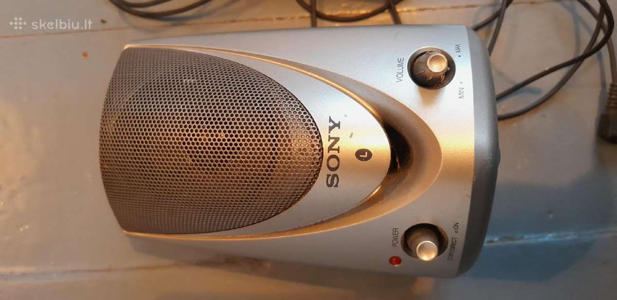 Garso kolonėlės Logitech Sony - nuotraukos Nr. 11