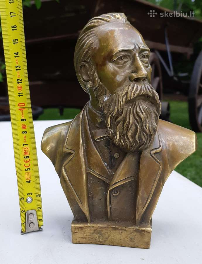 Bronziniai biustai statūlos skulptūros - nuotraukos Nr. 13