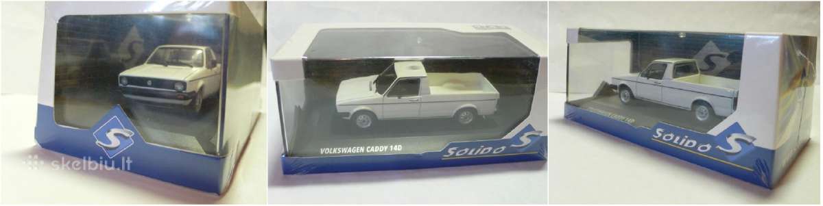 Opel, Dacia, Fiat, Ford, Skoda ir VW modeliukai