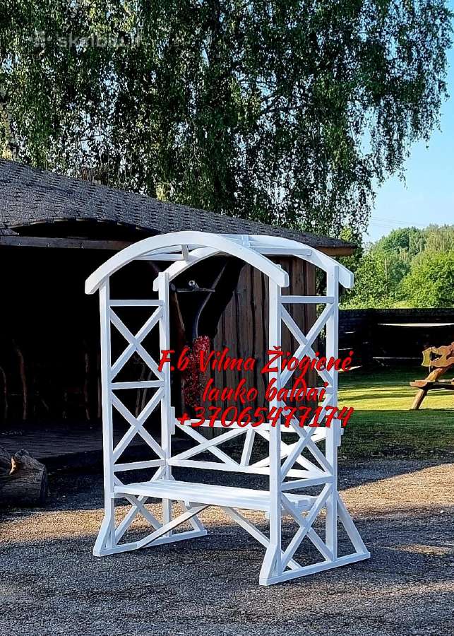 Sodo dekoracijos, lesyklėlės, inkilai - nuotraukos Nr. 12