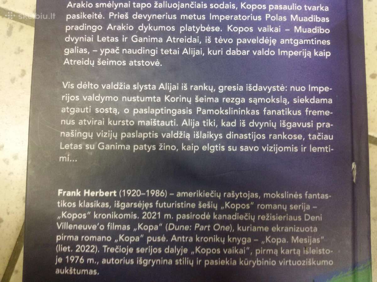 Kopos vaikai Frank Herbert - nuotraukos Nr. 3
