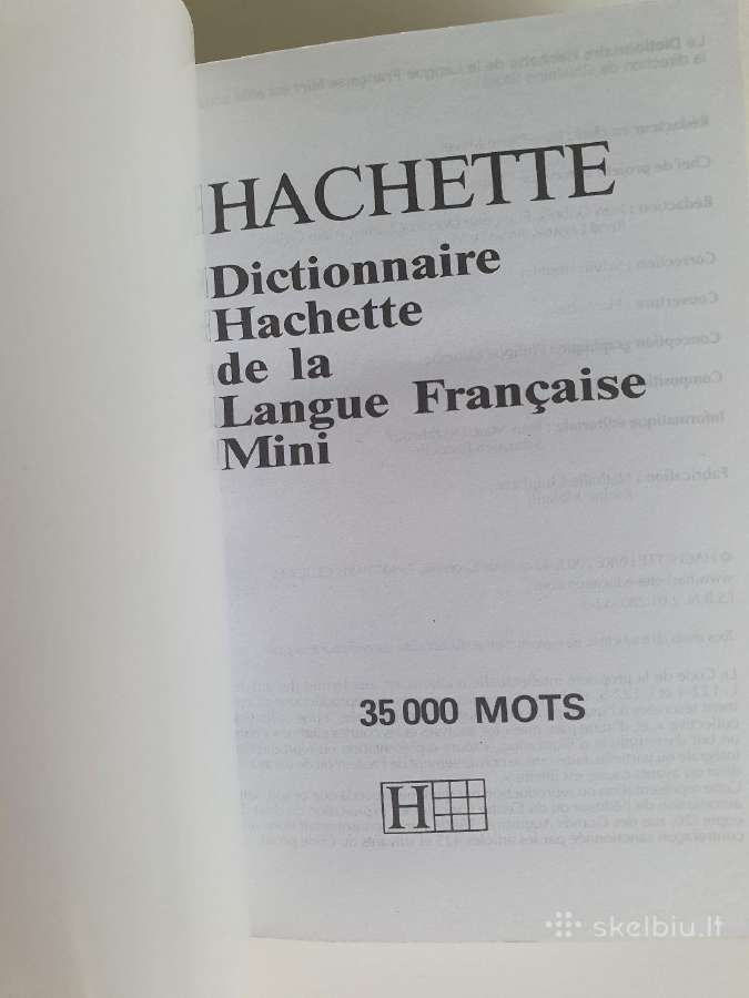 Dictionnaire Hachette,l'anti-fautes de conjugaison - nuotraukos Nr. 2