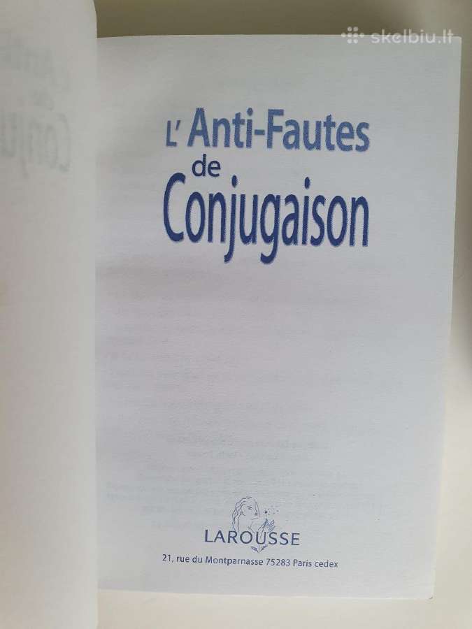Dictionnaire Hachette,l'anti-fautes de conjugaison - nuotraukos Nr. 3
