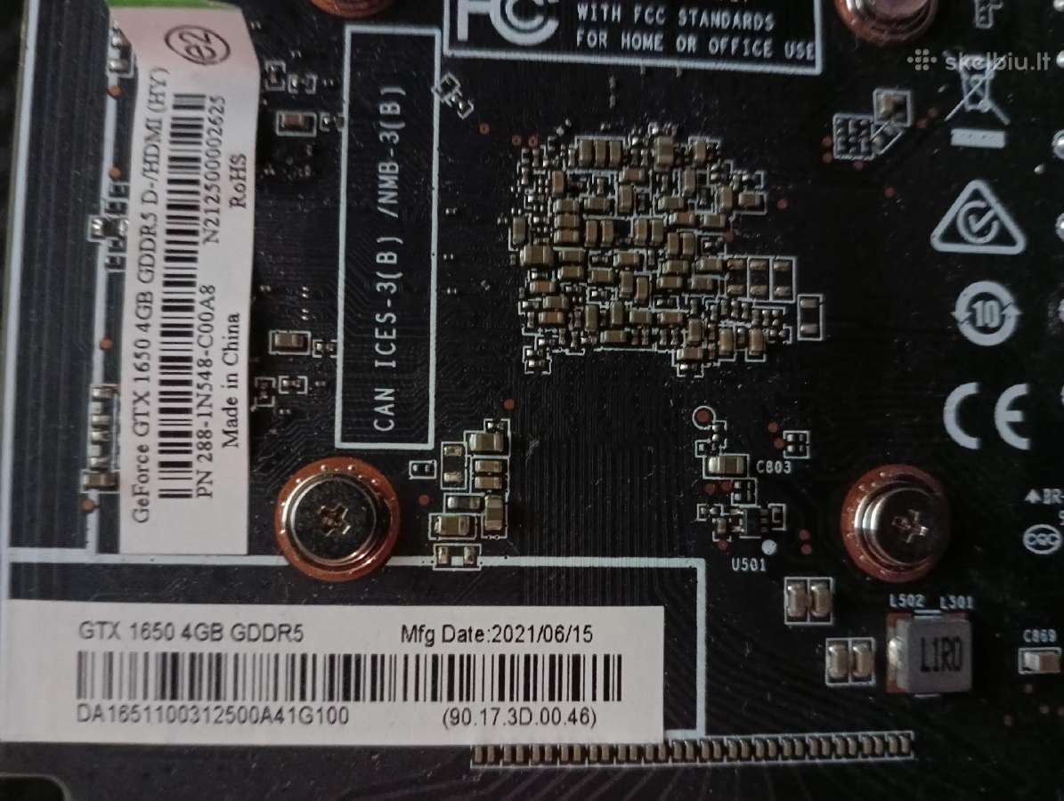 Gtx 1650 - nuotraukos Nr. 2