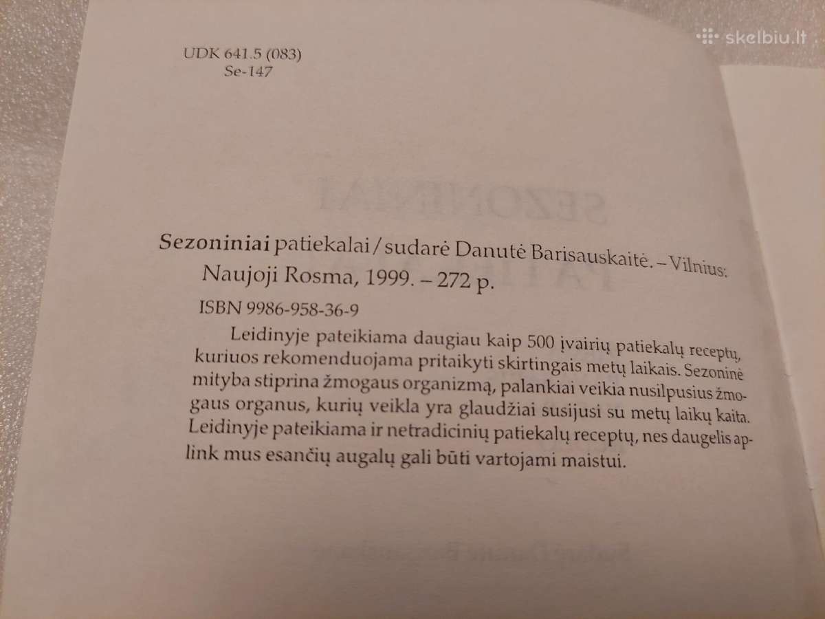 Sezoniniai patiekalai - nuotraukos Nr. 3