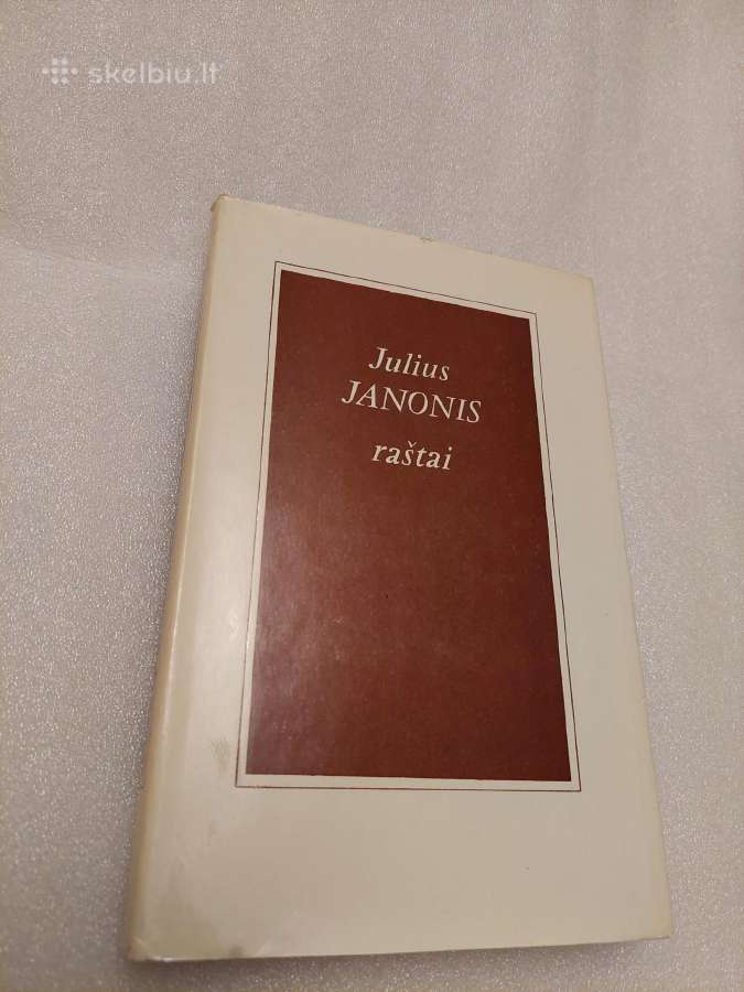 Julius Janonis. Raštai