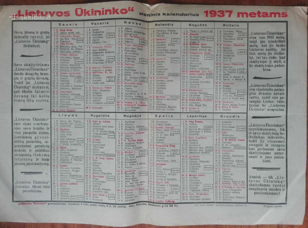 1509. Lietuvos Ūkininkas retas antikvarinis-kolekc - nuotraukos Nr. 13