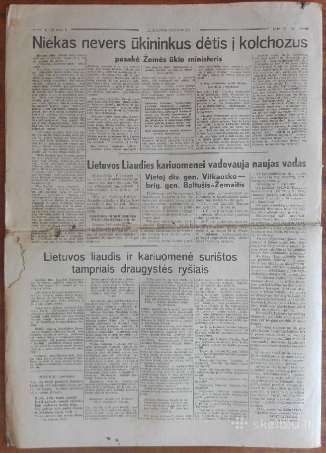1509. Lietuvos Ūkininkas retas antikvarinis-kolekc - nuotraukos Nr. 19