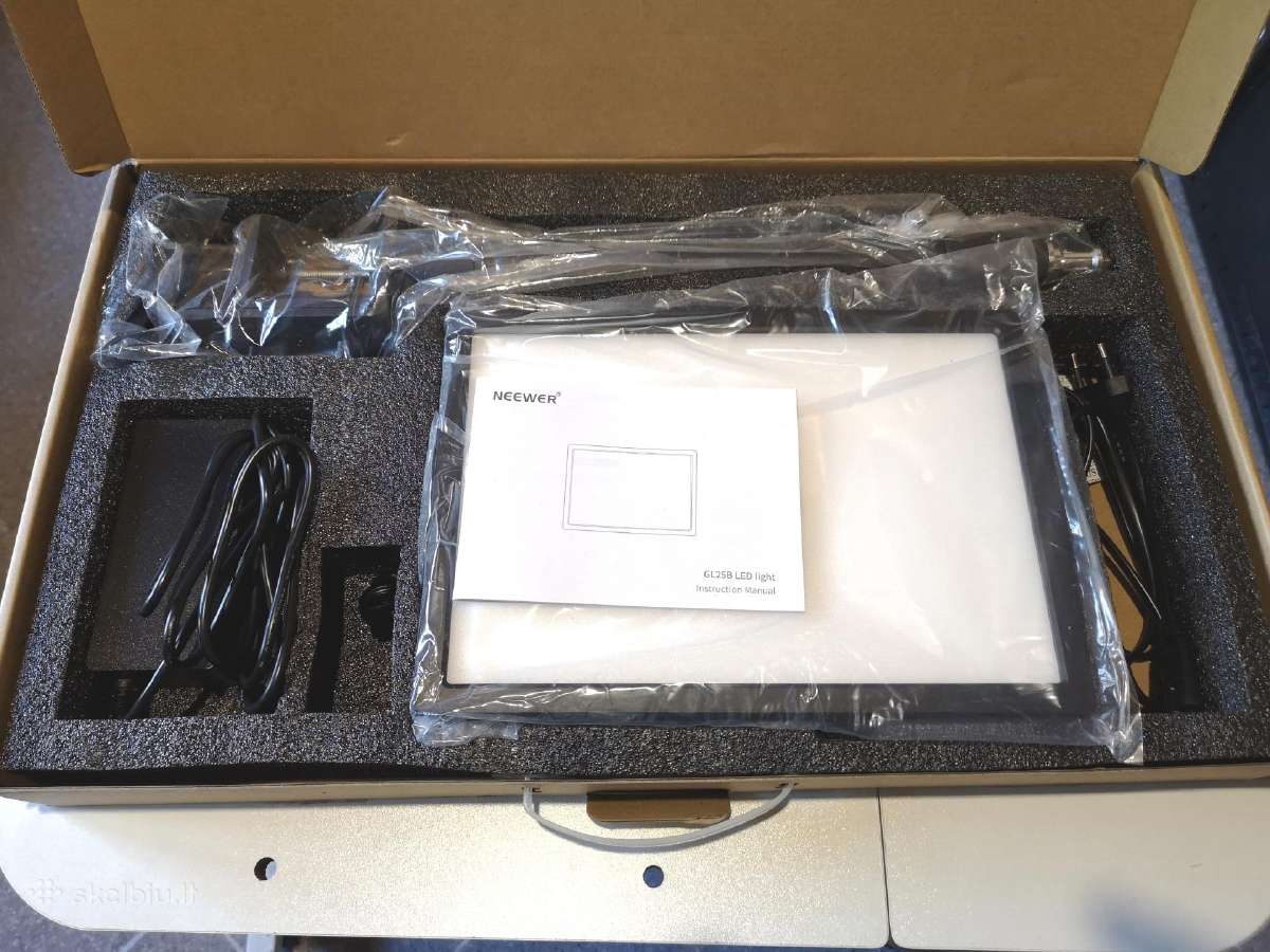 Neewer Gl25b 12.9" šviestuvas