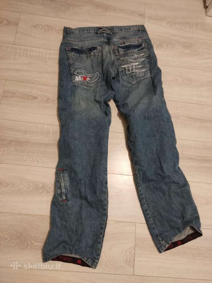 Moto džinsai dydis 33/34