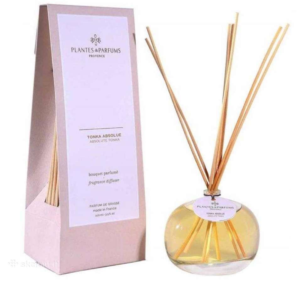Namų kvapas - Tonka Absolue, 100 ml, su lazdelėmis